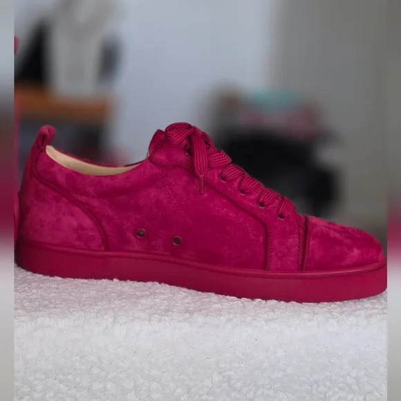 CHRISTIAN LOUBOTIN RED SIZE 41.5 - Picture 2 of 9